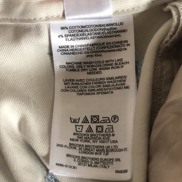 Brooks Brothers Embroidered Pants - Picture 5 of 7